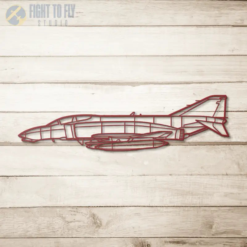 F-4 Side Navy Die Cut Metal Wall Art - Sign - Pilot gifts - WWII warbird t-shirt