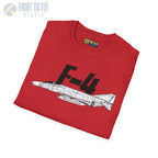 F-4 Phantom Side Profile T-Shirt - Pilot gifts - WWII warbird t-shirt