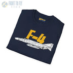 F-4 Phantom Side Profile T-Shirt - Pilot gifts - WWII warbird t-shirt