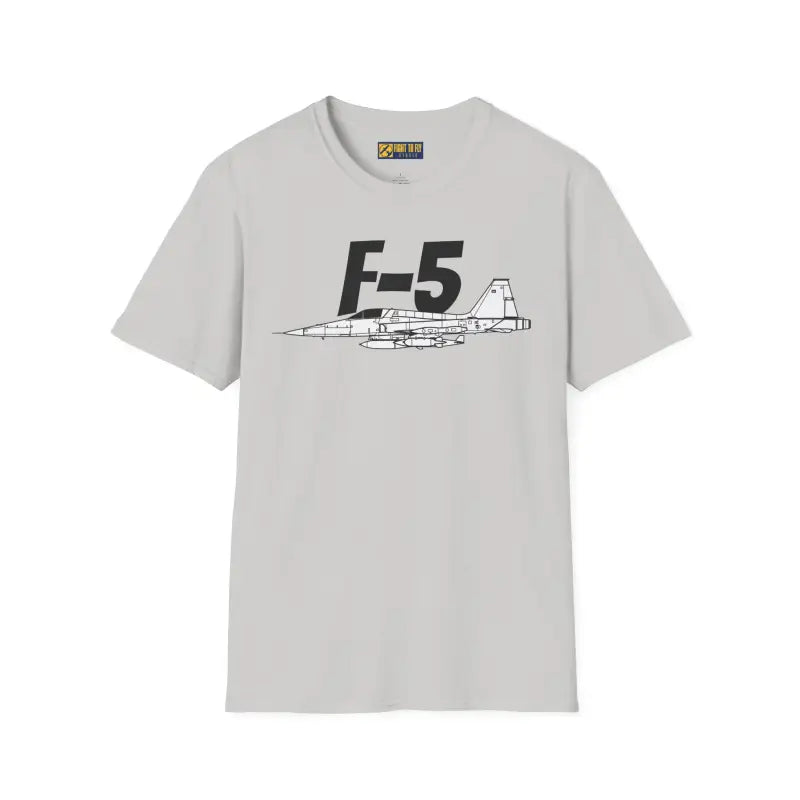 F-5 Side Profile T-Shirt – Light Jet Fighter Tee - Pilot gifts - WWII warbird t-shirt