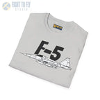 F-5 Tiger II Side Profile T-Shirt - Pilot gifts - WWII warbird t-shirt