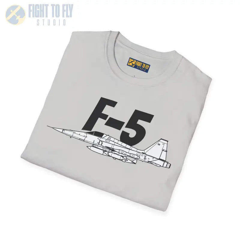 F-5 Side Profile T-Shirt – Light Jet Fighter Tee - Pilot gifts - WWII warbird t-shirt
