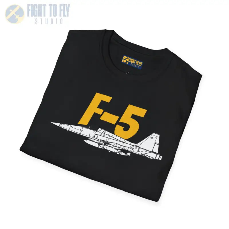 F-5 Tiger II Side Profile T-Shirt - Pilot gifts - WWII warbird t-shirt