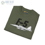 F-5 Tiger II Side Profile T-Shirt - Pilot gifts - WWII warbird t-shirt