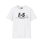 F-5 Tiger II Side Profile T-Shirt - Pilot gifts - WWII warbird t-shirt
