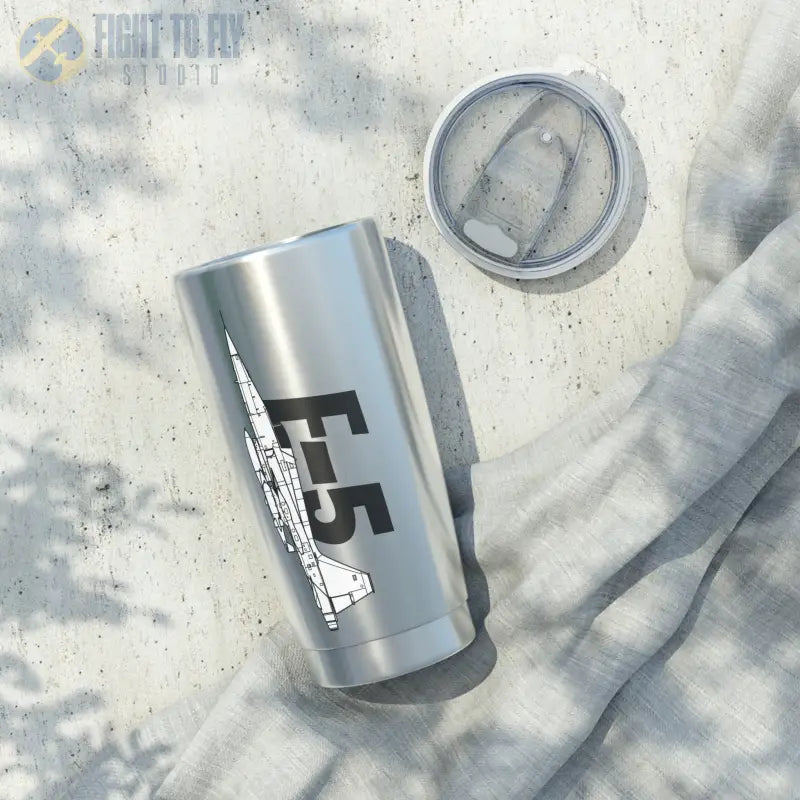 F-5 Tumbler – Lightweight Jet Fighter Profile Design - Mug - Pilot gifts - WWII warbird t-shirt
