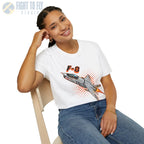 F-8 Crusader Comic Style T-Shirt - Pilot gifts - WWII warbird t-shirt