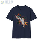 F-8 Crusader Comic Style T-Shirt - Pilot gifts - WWII warbird t-shirt