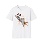 F-8 Crusader Comic Style T-Shirt - Pilot gifts - WWII warbird t-shirt