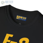 F-8 Crusader Side Profile T-Shirt - Pilot gifts - WWII warbird t-shirt