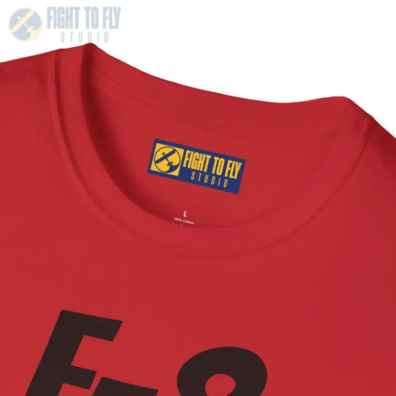 F-8 Side Profile T-Shirt – Last Gunfighter Navy Jet Tee - Pilot gifts - WWII warbird t-shirt