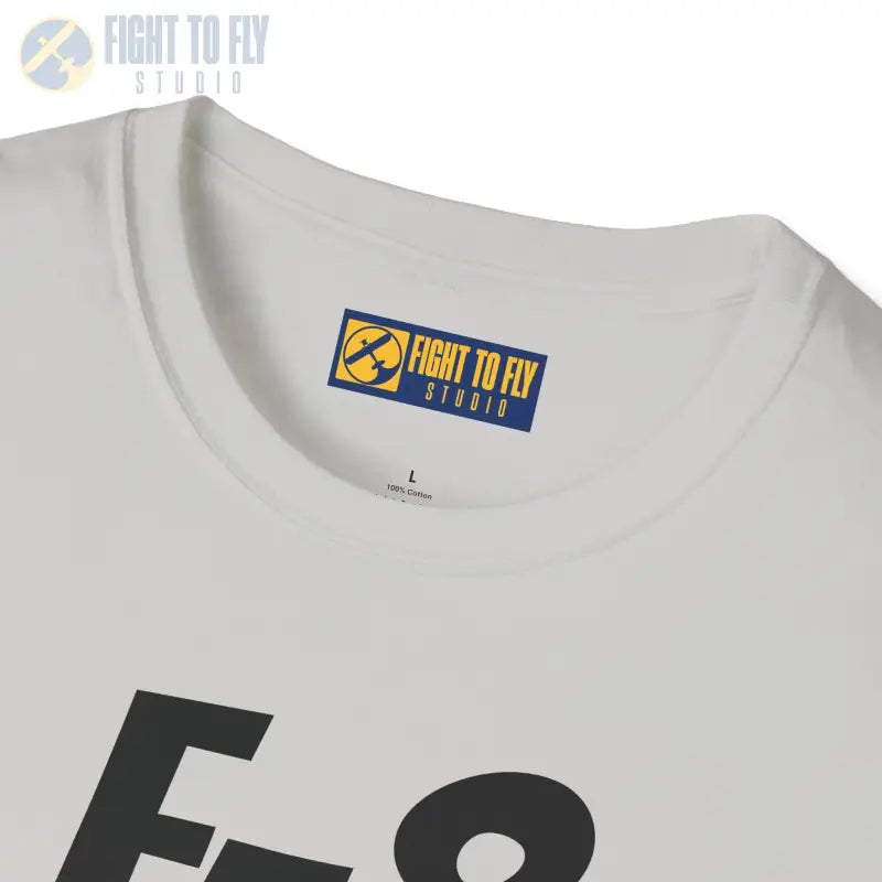 F-8 Side Profile T-Shirt – Last Gunfighter Navy Jet Tee - Pilot gifts - WWII warbird t-shirt