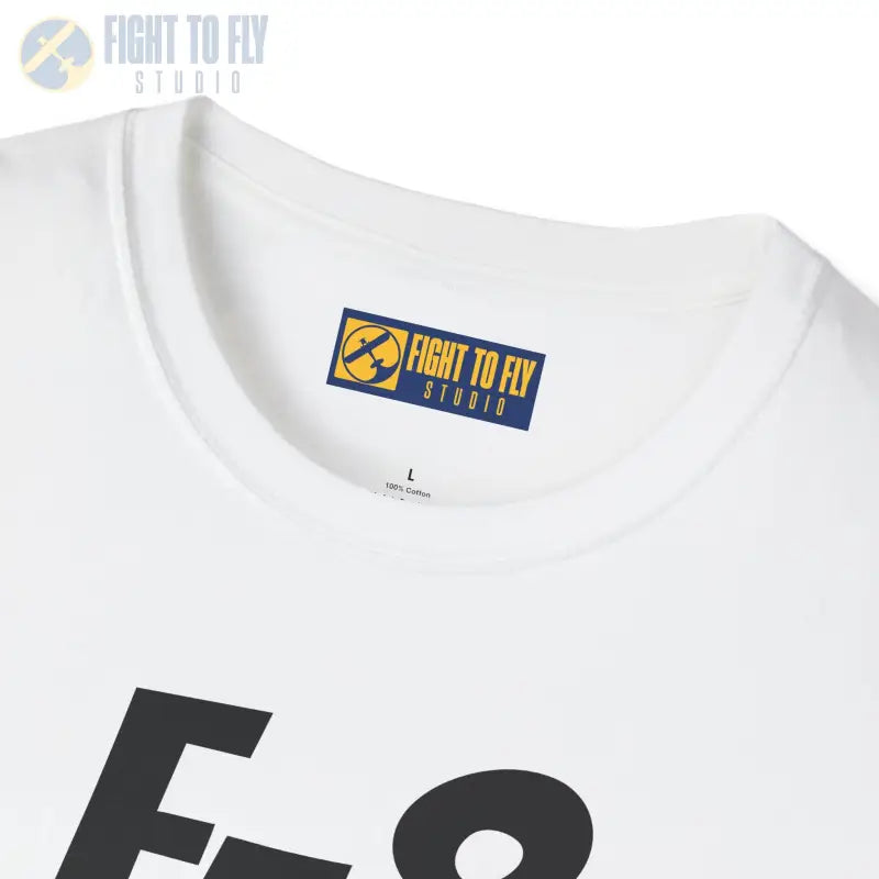 F-8 Side Profile T-Shirt – Last Gunfighter Navy Jet Tee - Pilot gifts - WWII warbird t-shirt