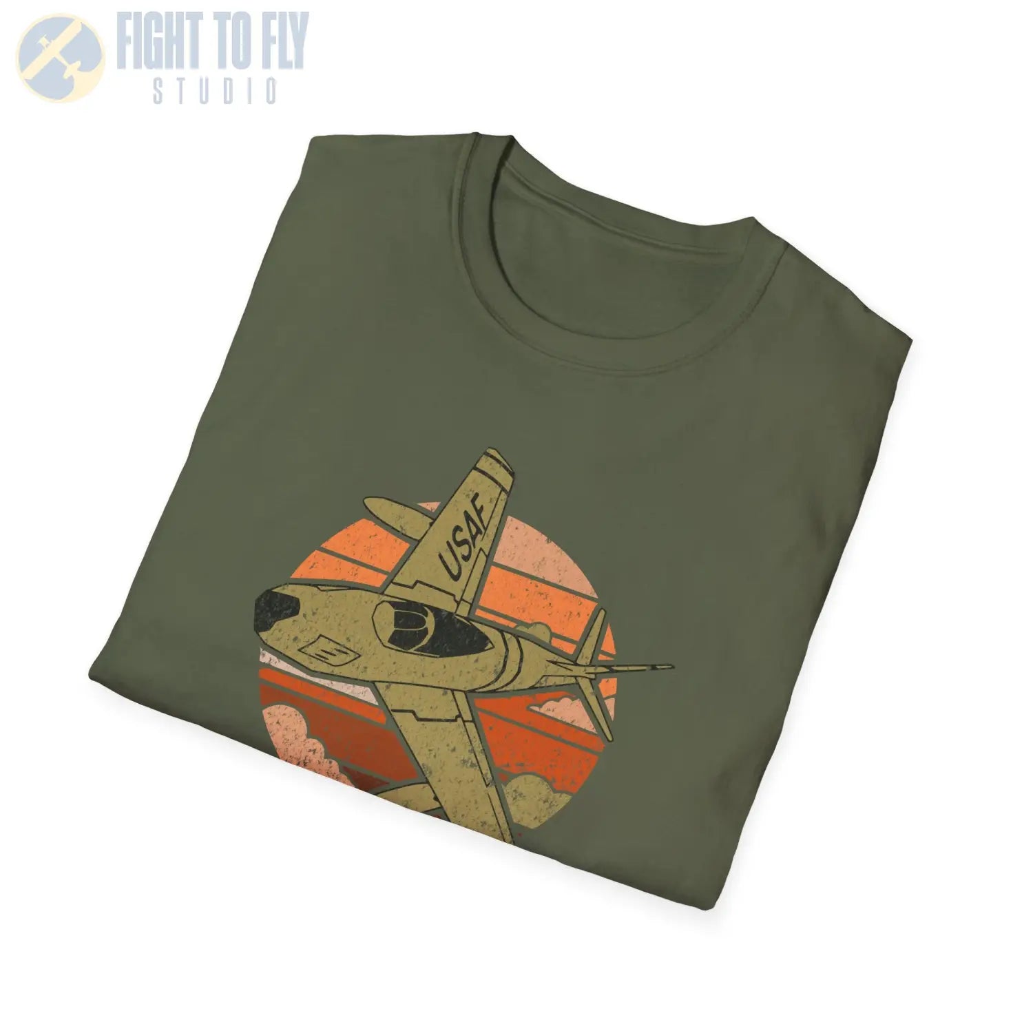 F-86 Sabre Retro T-Shirt - Pilot gifts - WWII warbird t-shirt