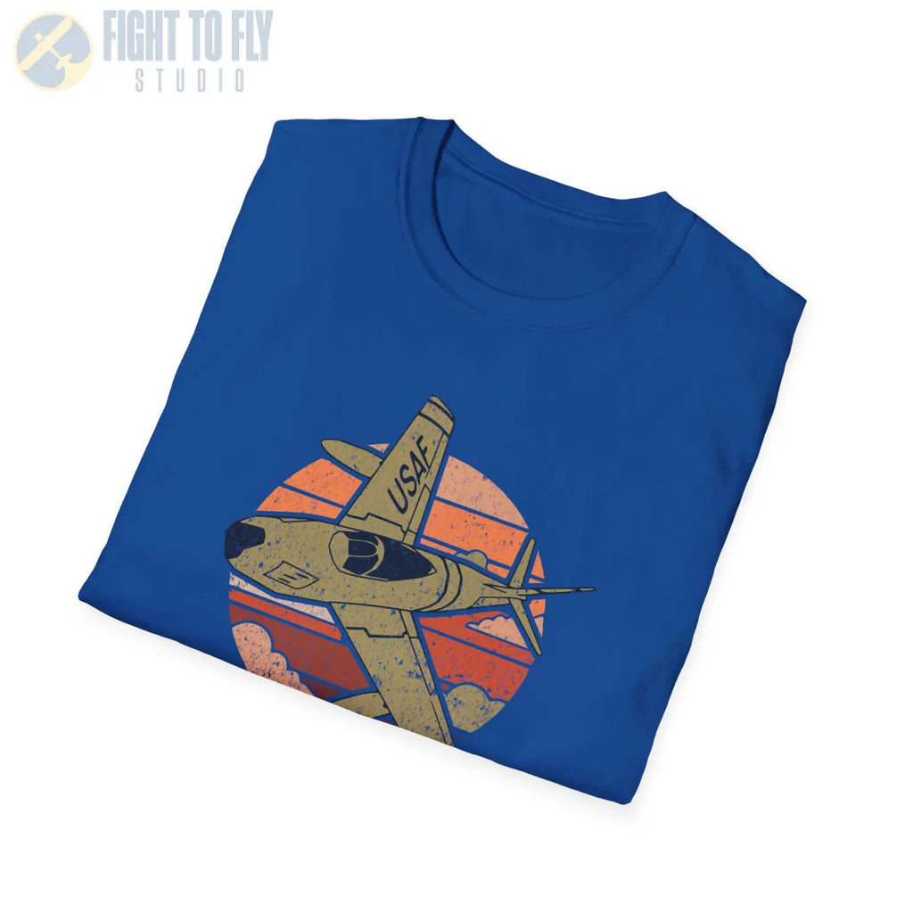 F-86 Sabre Retro T-Shirt - Pilot gifts - WWII warbird t-shirt
