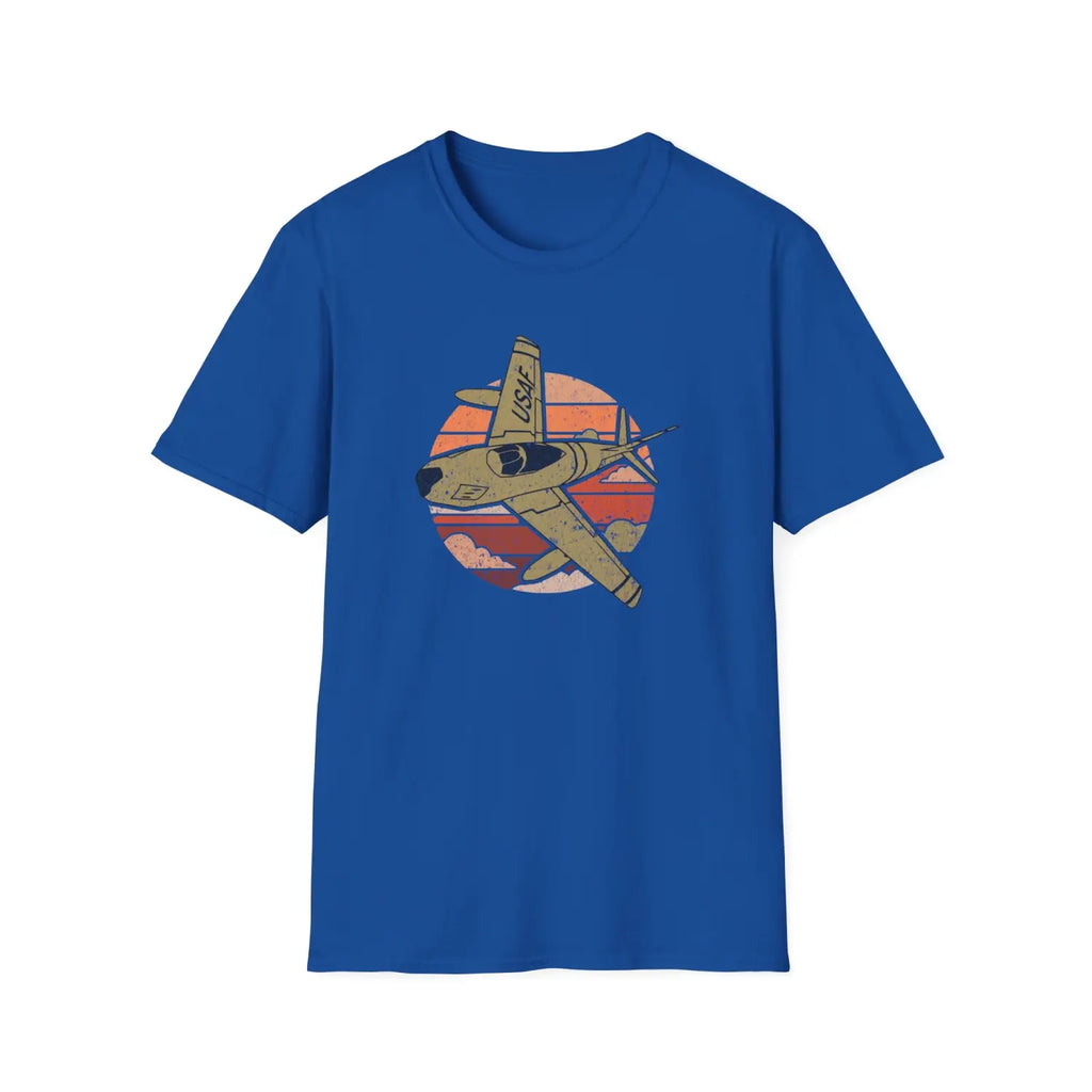 F-86 Sabre Retro T-Shirt - Pilot gifts - WWII warbird t-shirt