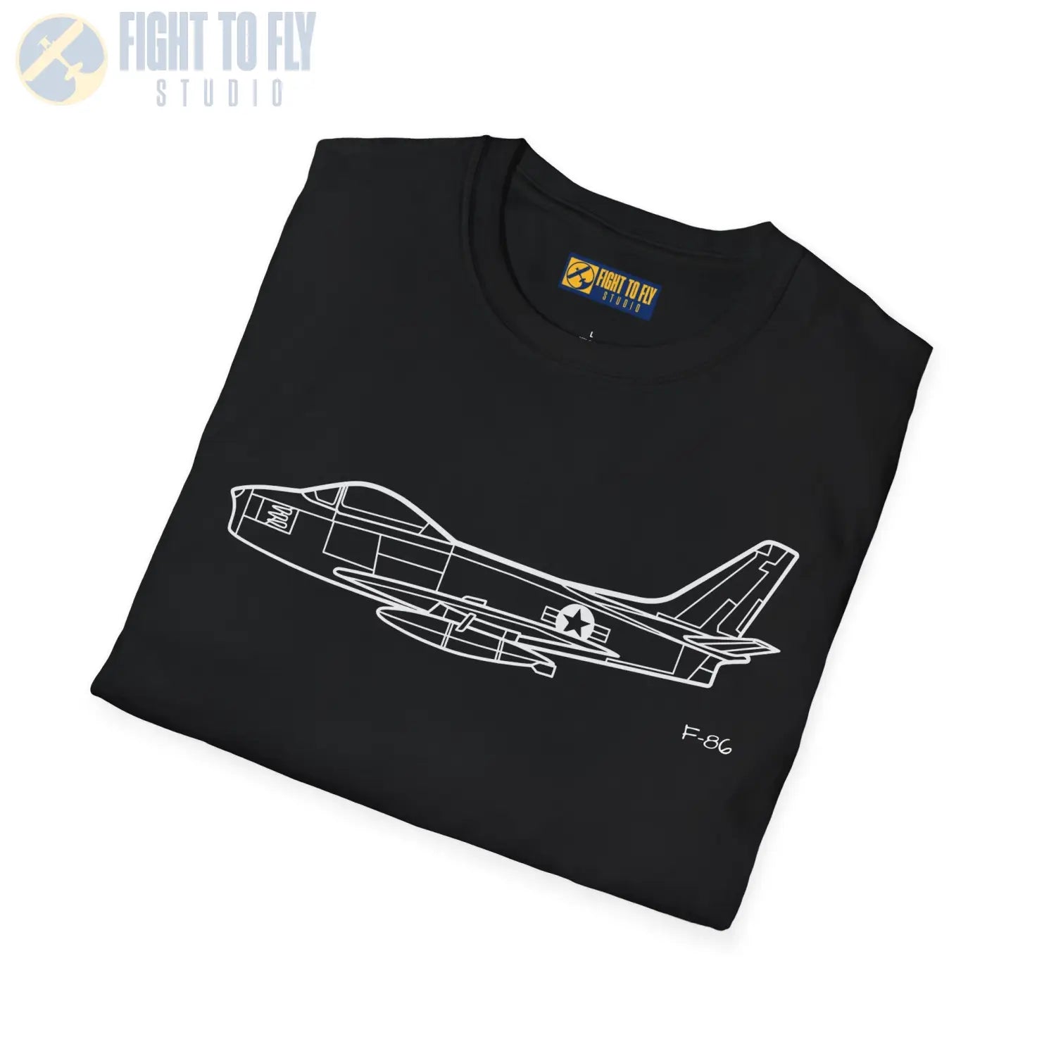F-86 Sabre T-Shirt - Pilot gifts - WWII warbird t-shirt