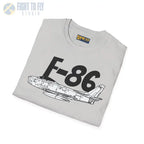 F-86 Sabre Side Profile T-Shirt - Pilot gifts - WWII warbird t-shirt