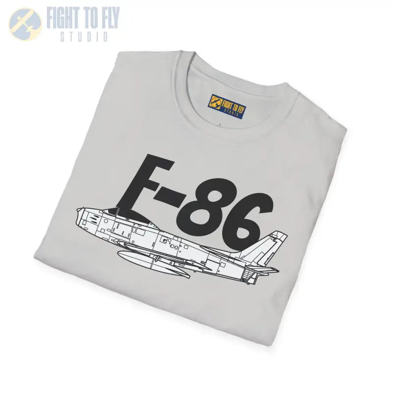 F-86 Side Profile T-Shirt – Korean War Jet Fighter Tee - Pilot gifts - WWII warbird t-shirt