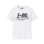 F-86 Sabre Side Profile T-Shirt - Pilot gifts - WWII warbird t-shirt