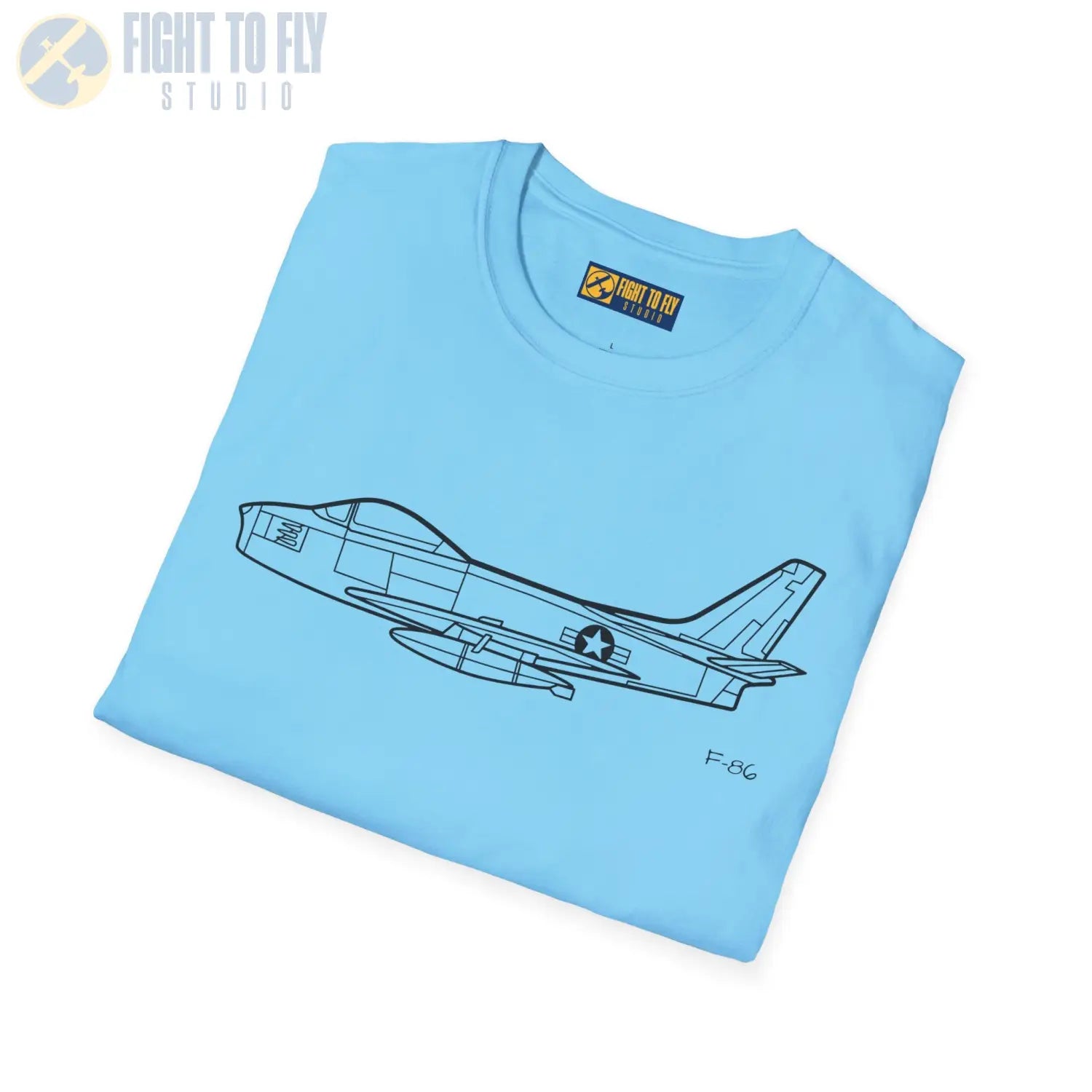 F 86 Sabre T Shirt Pilot gifts WWII warbird t shirt