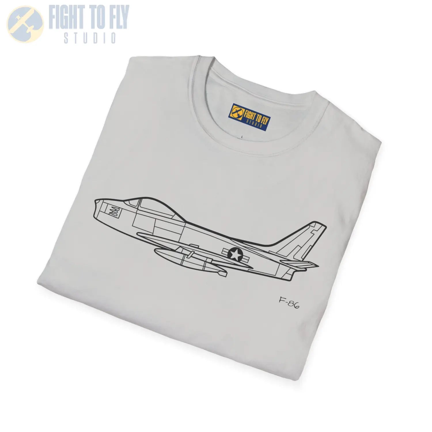F 86 Sabre T Shirt Pilot gifts WWII warbird t shirt