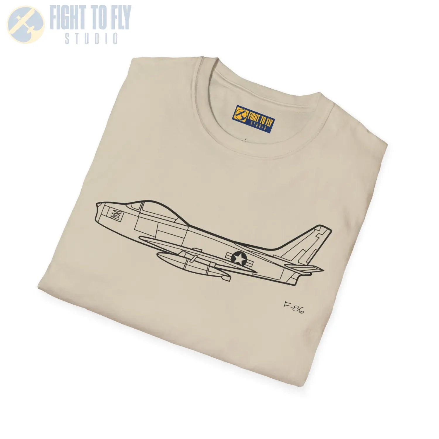 F 86 Sabre T Shirt Pilot gifts WWII warbird t shirt