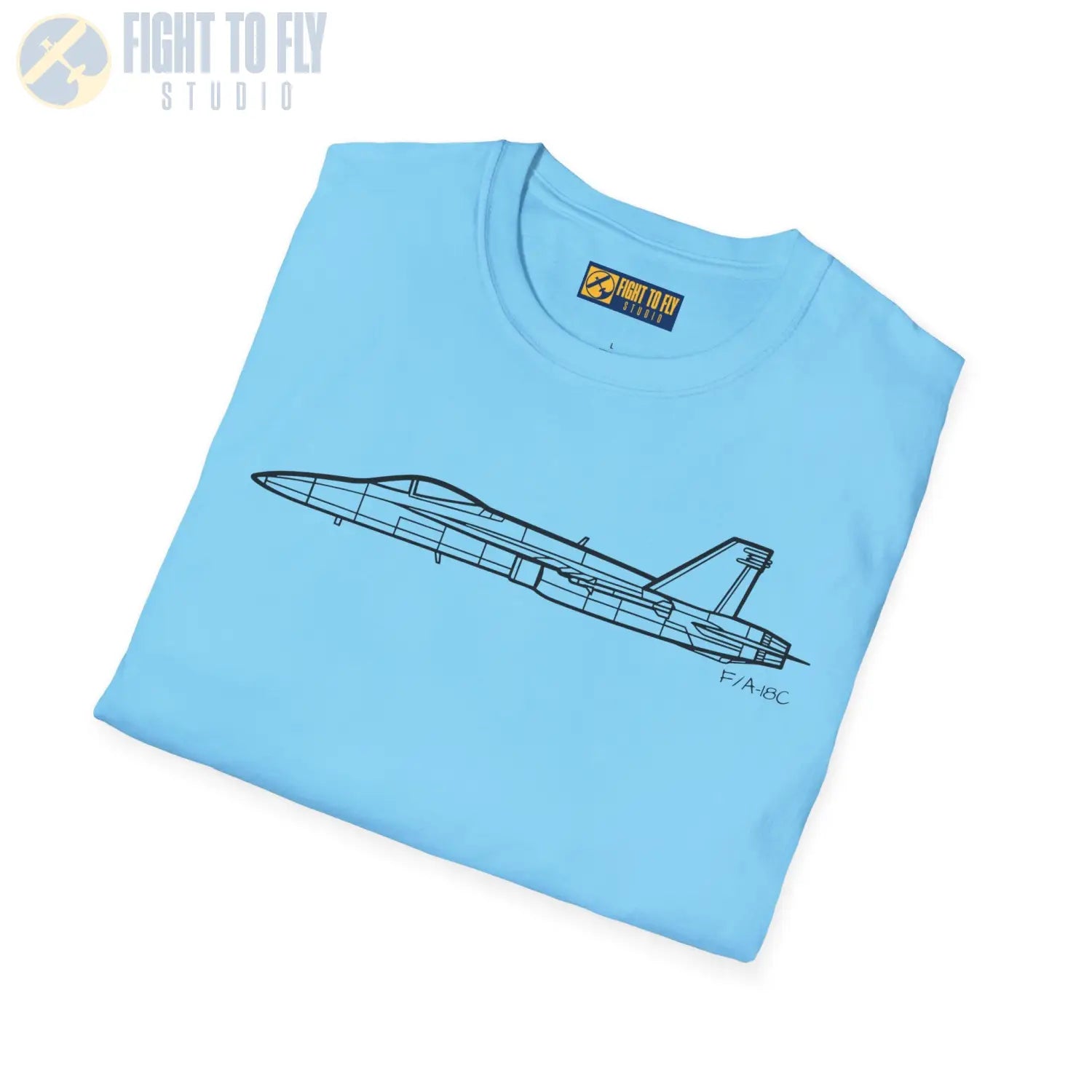 F/A-18C Hornet T-Shirt - Pilot gifts - WWII warbird t-shirt