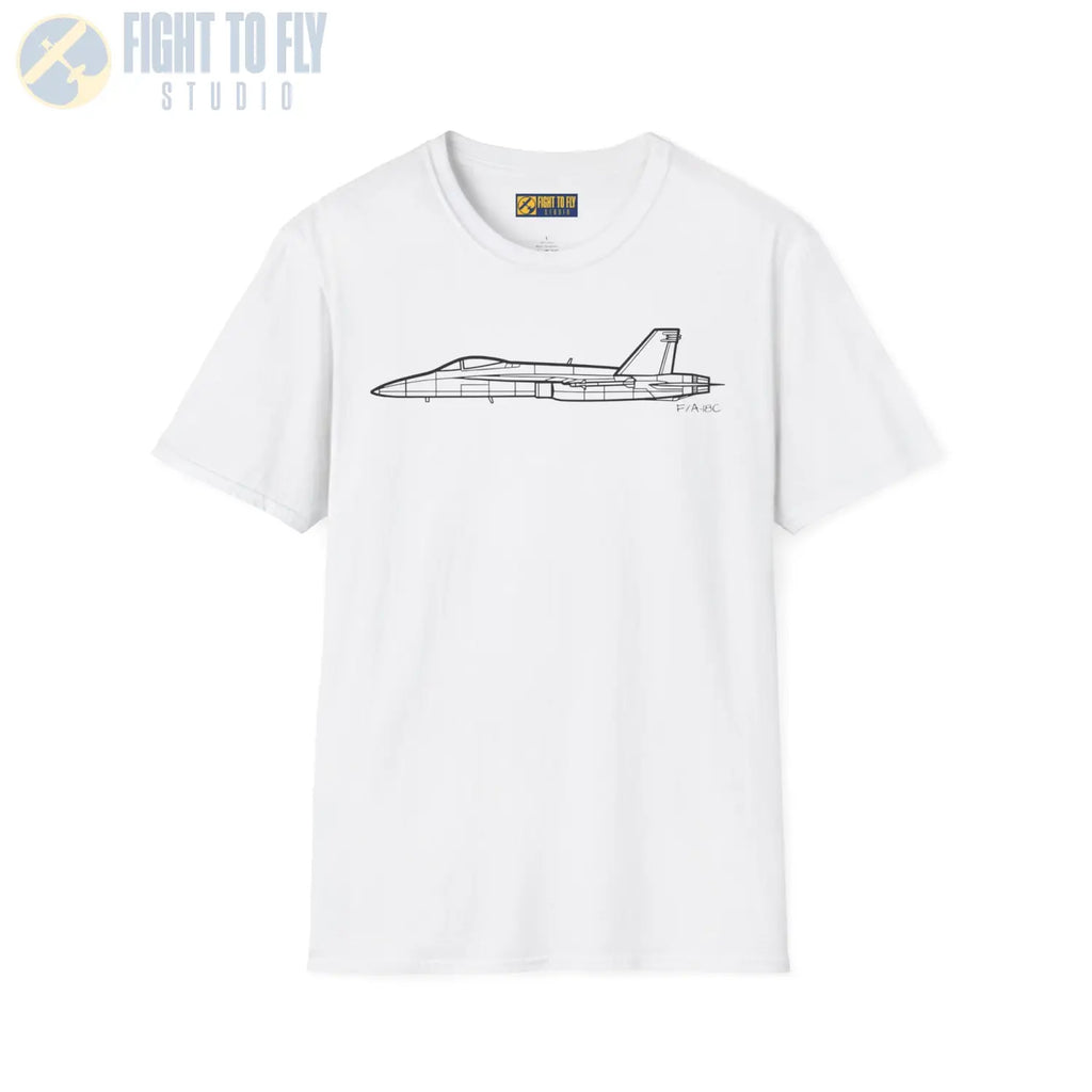 F/A-18C Hornet T-Shirt - Pilot gifts - WWII warbird t-shirt