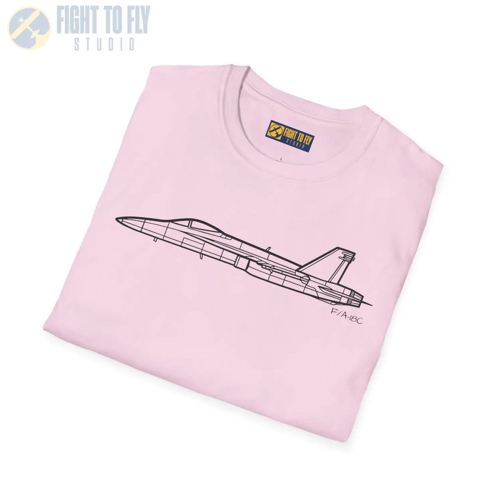 F/A-18C Hornet T-Shirt - Pilot gifts - WWII warbird t-shirt