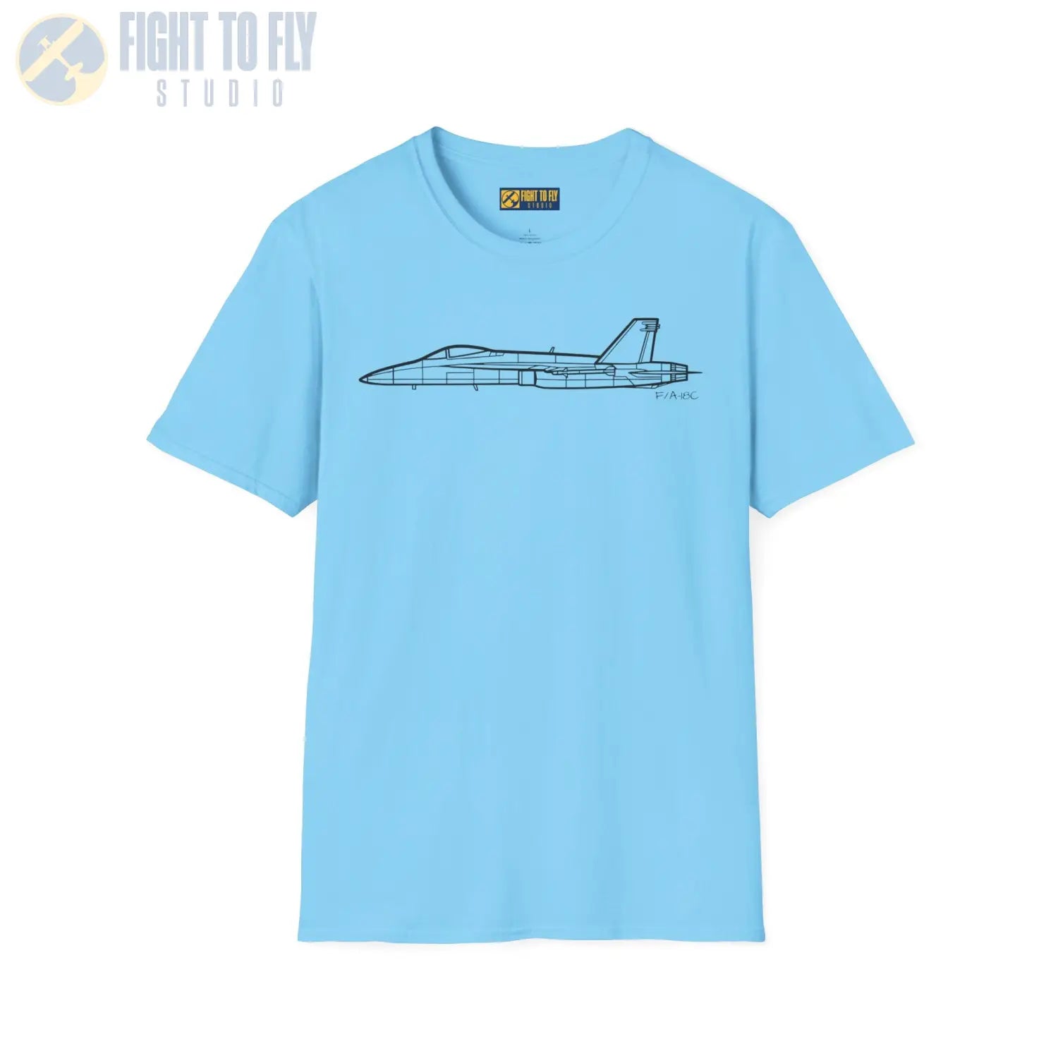 F/A-18C Hornet T-Shirt - Pilot gifts - WWII warbird t-shirt