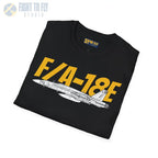 F/A-18E Super Hornet Side Profile T-Shirt - Pilot gifts - WWII warbird t-shirt