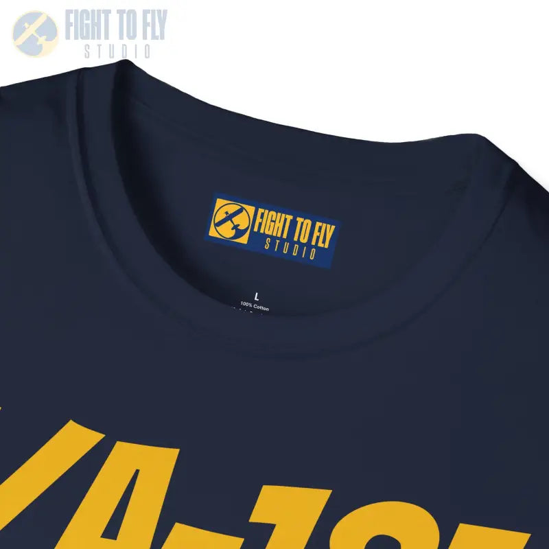 F/A-18E Side Profile T-Shirt – Single-Seat Strike Fighter Tee - Pilot gifts - WWII warbird t-shirt