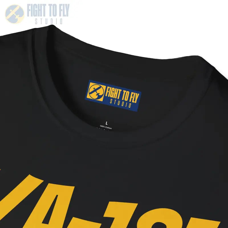 F/A-18E Side Profile T-Shirt – Single-Seat Strike Fighter Tee - Pilot gifts - WWII warbird t-shirt