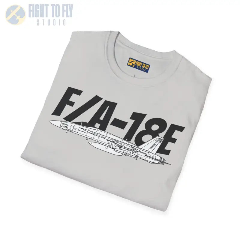 F/A-18E Side Profile T-Shirt – Single-Seat Strike Fighter Tee - Pilot gifts - WWII warbird t-shirt