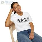 F/A-18E Super Hornet Side Profile T-Shirt - Pilot gifts - WWII warbird t-shirt