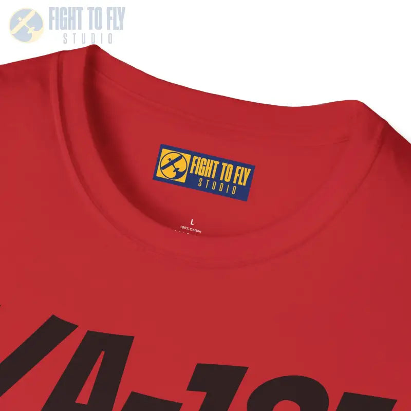F/A-18E Side Profile T-Shirt – Single-Seat Strike Fighter Tee - Pilot gifts - WWII warbird t-shirt