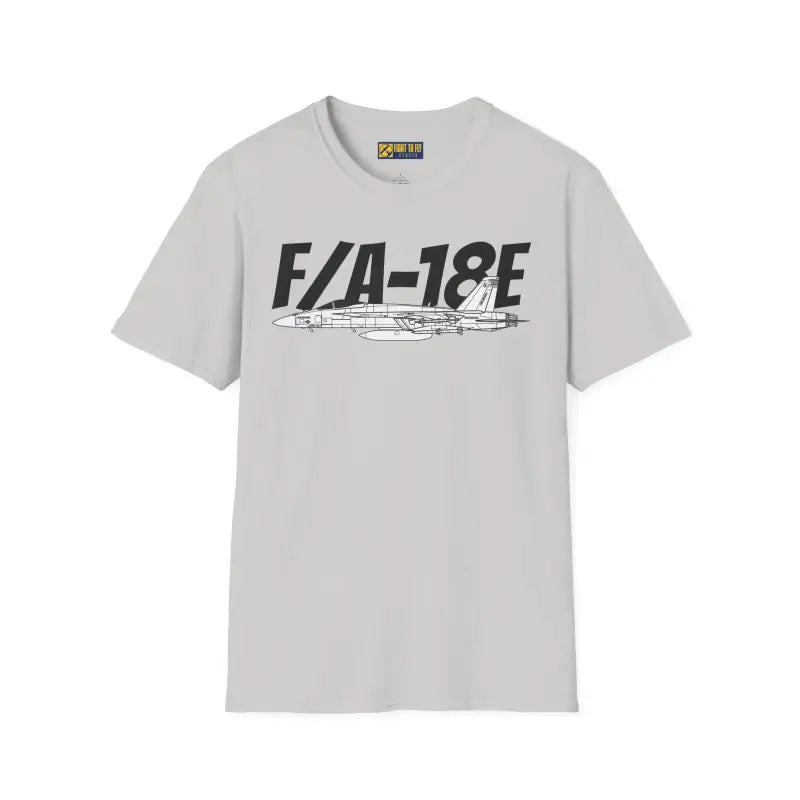 F/A-18E Side Profile T-Shirt – Single-Seat Strike Fighter Tee - Pilot gifts - WWII warbird t-shirt