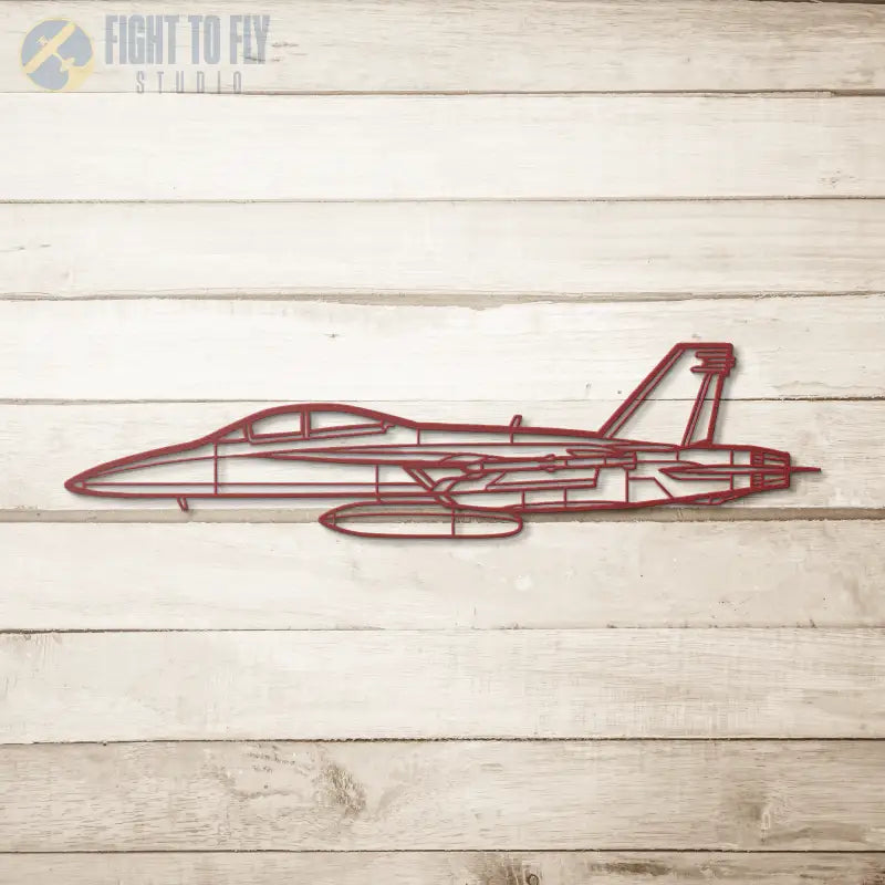 F/A-18F Die Cut Metal Wall Art - Sign - Pilot gifts - WWII warbird t-shirt