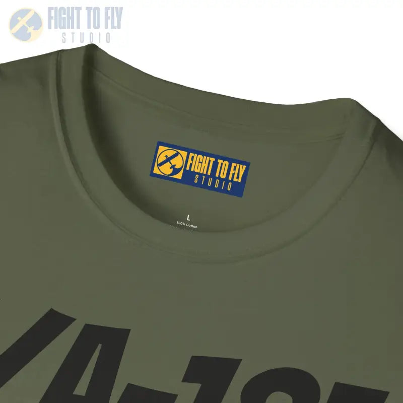 F/A-18F Side Profile T-Shirt – Two-Seat Navy Strike Fighter Tee - Pilot gifts - WWII warbird t-shirt