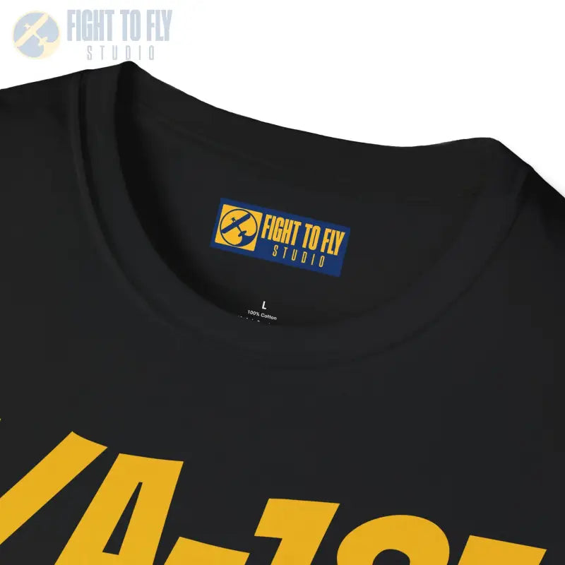 F/A-18F Side Profile T-Shirt – Two-Seat Navy Strike Fighter Tee - Pilot gifts - WWII warbird t-shirt