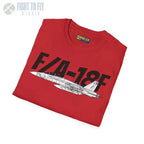 F/A-18F Super Hornet Side Profile T-Shirt - Pilot gifts - WWII warbird t-shirt