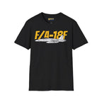 F/A-18F Super Hornet Side Profile T-Shirt - Pilot gifts - WWII warbird t-shirt