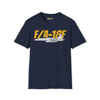 F/A-18F Super Hornet Side Profile T-Shirt - Pilot gifts - WWII warbird t-shirt