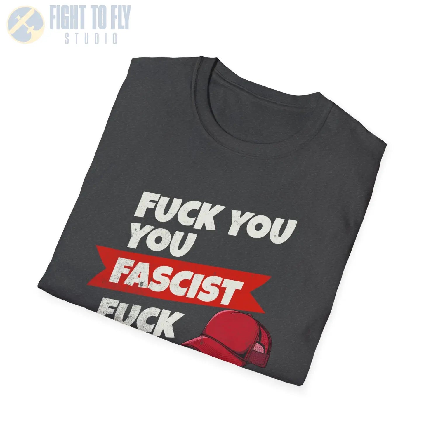 F* You Fascist F*** - T-Shirt - Pilot gifts - WWII warbird t-shirt