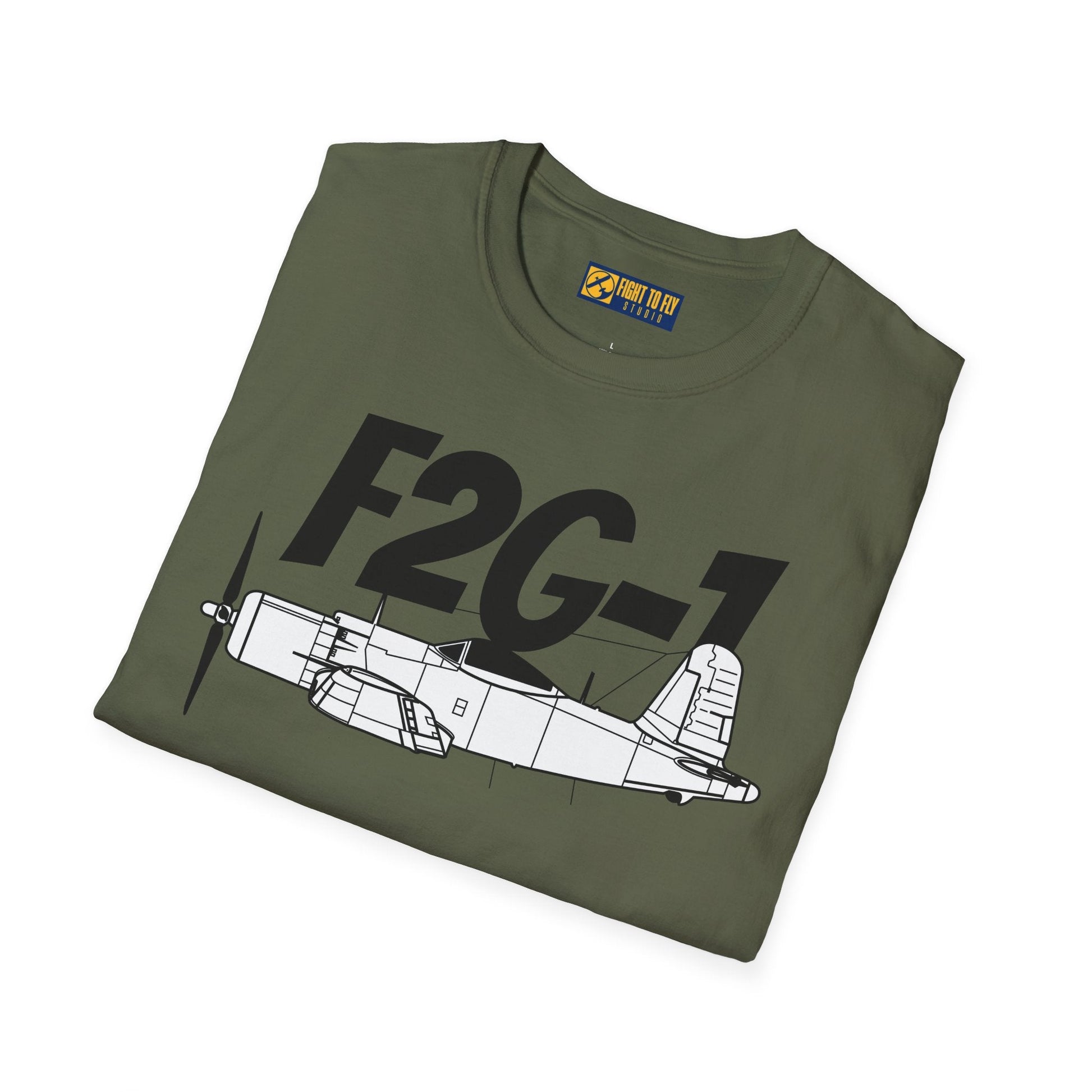 F2G-1 T-Shirt – Super Corsair Experimental Aircraft Tee - Pilot gifts - WWII warbird t-shirt