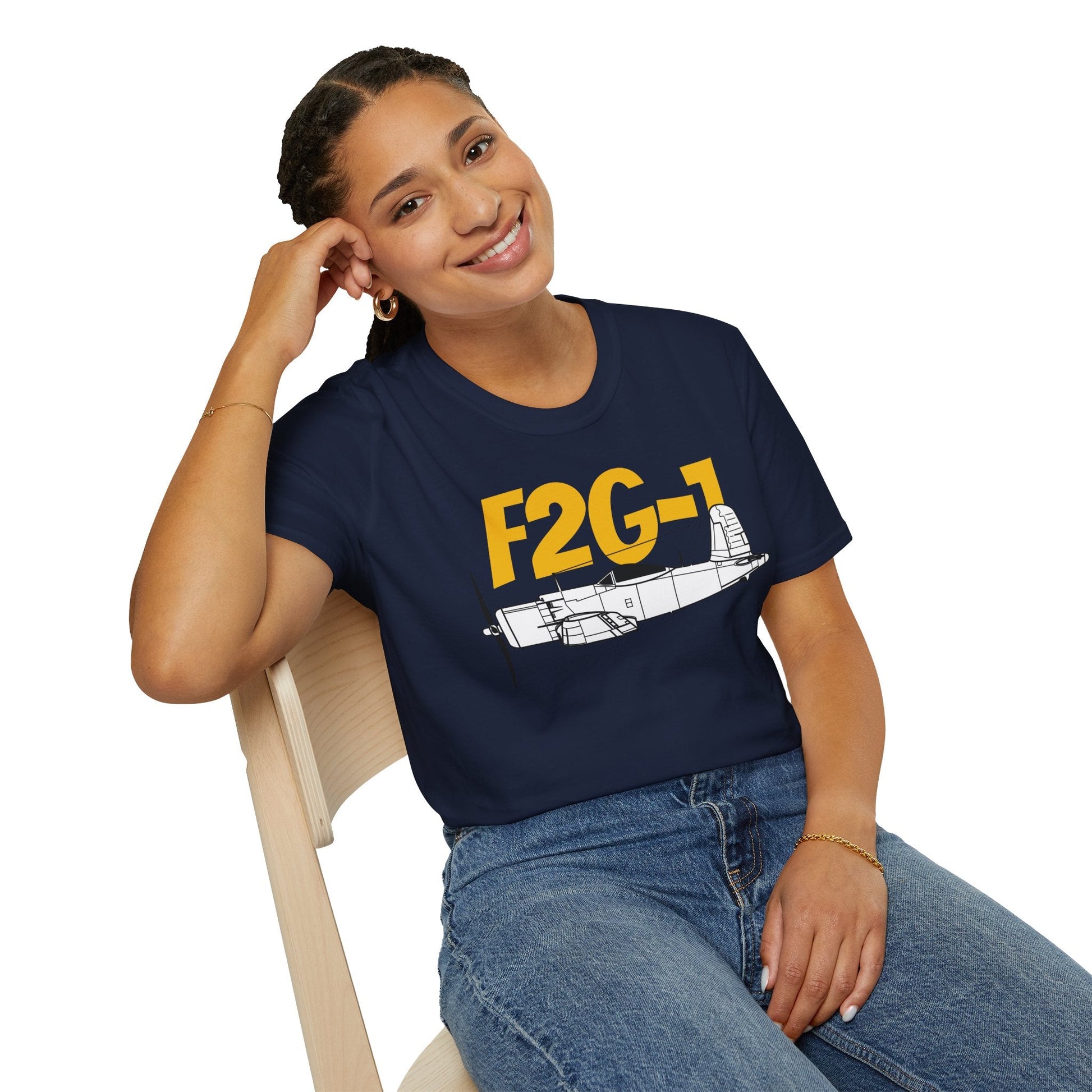 F2G-1 T-Shirt – Super Corsair Experimental Aircraft Tee - Pilot gifts - WWII warbird t-shirt