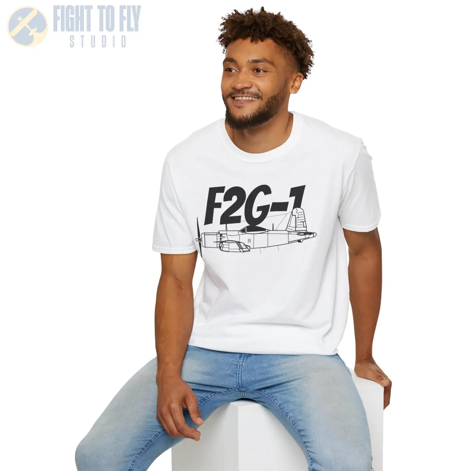 F2G-1 T-Shirt – Super Corsair Experimental Aircraft Tee - Pilot gifts - WWII warbird t-shirt