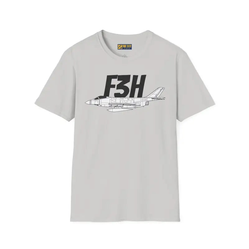 F3H Demon Side Profile T-Shirt - Pilot gifts - WWII warbird t-shirt