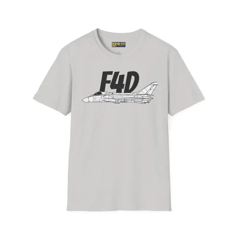 F4D Skyray Side Profile T-Shirt - Pilot gifts - WWII warbird t-shirt